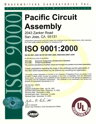 Certifikát PCA ISO 9001