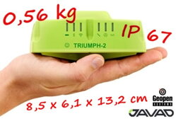 GNSS přijímač Triumph-2: lehký, malý, odolný, výkonný